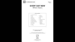 Every Day New - William Owens