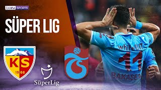 Kayserispor vs Trabzonspor | SÜPER LIG HIGHLIGHTS | 10/01/2022 | beIN SPORTS USA