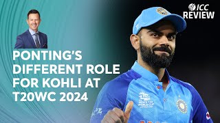Ricky Ponting on Virat Kohli's batting position at T20 World Cup 2024