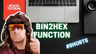 #shorts BIN2HEX function #microsoft #excel tutorial
