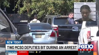 Man accused of biting Mobile County deputies during warrant service