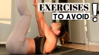 My TOP 5 WORST EXERCISES | Exercises To Avoid + Alternatives Pt. 1