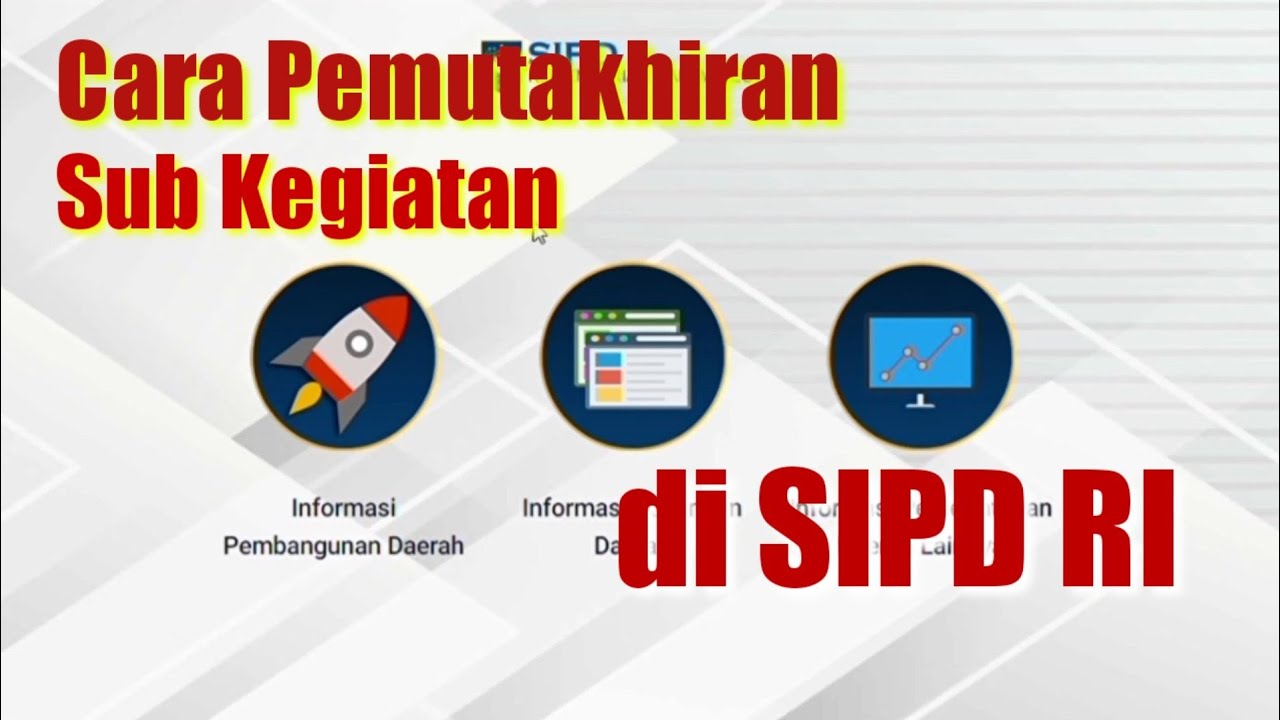 Cara Pemutakhiran Sub Kegiatan Belanja Pada SIPD RI 2024 - Leo Adiputra ...