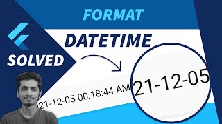 How to Format DateTime in Flutter