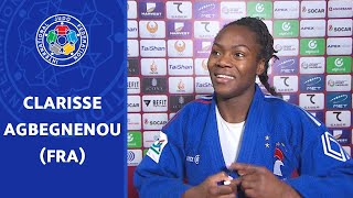 Clarisse AGBEGNENOU (FRA) - Tashkent Grand Slam 2024 Winner -63 kg