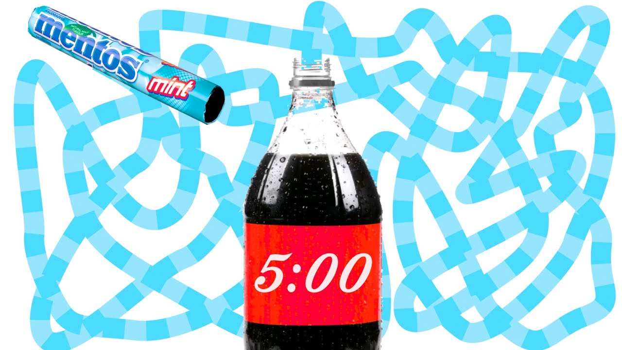 5 Minute Timer Bomb Coke And Mentos рџ ј Youtube