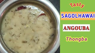 Sagolhawai Thongba Recipe | মহাও য়েংসি Sagolhawai Thongba 😋 | Urad Dal Curry