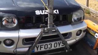 Club Motorhome Videos - Setting up a Towtal A-Frame and RVi2 Electronic Braking