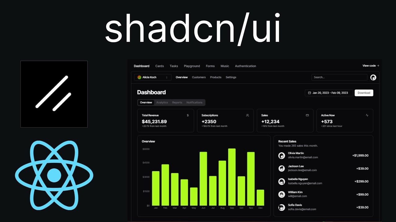 Shadcn Ui 介紹 React Shadcn Ui Library Youtube