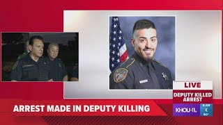Update after man arrested in connection with Harris County deputy's death
