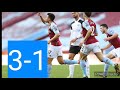 aston villa v/s fullham 3-1 highlights