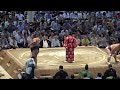 妙義龍 英乃海 2017.7.12 42 myo^giryu^ hidenoumi day4 sumo