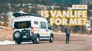Is VAN LIFE for me? - 10 Questions to ask yourself BEFORE buying a VAN