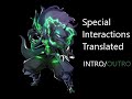 BlazBlue Centralfiction Takehaya Susano'o Special Interactions Translated(INTRO/OUTRO)