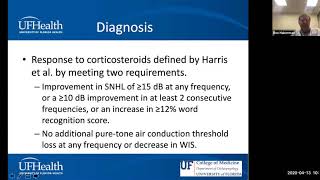 Autoimmune Inner Ear Disease - Dr. Rex Haberman