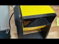 vevor 600 cfm floor air blower unboxing u0026 demo