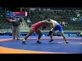 1/8 WW - 76 kg: K. BULLOCK (USA) v. S. KIM (KOR)