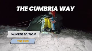 Camping in -12 degrees whilst hiking The Cumbria Way