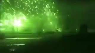 FOOTAGE BLACK HAWK IN ACTION NIGHT VISION