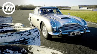 StigCam: Sideways in an Aston Martin DB5 Bond Stunt Car | Top Gear