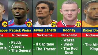 Nicknames of Famous Football Players - The Greatest Nicknames in Football