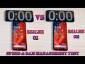 Realme c12 vs Realme c11 speed and ram management test