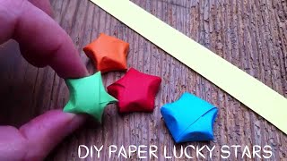 Origami Lucky Star Tutorial | Easy DIY | Paper Kawaii | Paper Star | 3D Star