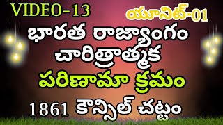 1861 కౌన్సిల్ చట్టం