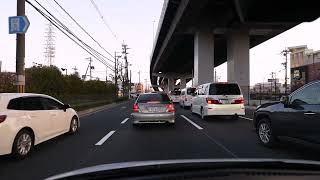 【ドライブ映像】京都府京都市南区 十条油小路交差点〜京都府京都市伏見区