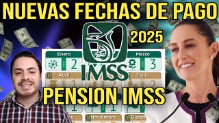 PENSION IMSS: REVELAN NUEVAS FECHAS DE PAGO A JUBILADOS EN 2025😱ASÍ QUEDA EL PAGO CON AUMENTO🤩