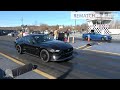 2025 mustang 5.0 vs mustang 5.0 rematch drag race @ island dragway