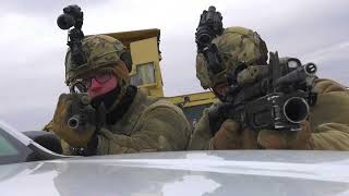509th Security Forces Squadron conduct a readiness exercise at Whiteman Air Force Base