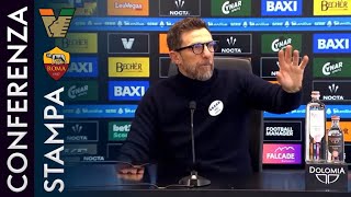 Conferenza stampa di Eusebio Di Francesco dopo Venezia-Roma 09/02/2025