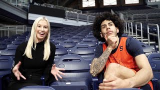 Katie Underwood and Andre Curbelo