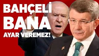 Davutoğlu: Bahçeli Bana Ayar Veremez! | KRT Ana Haber