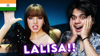 🇮🇳 INDIAN REACTS TO LISA - 'LALISA' M/V