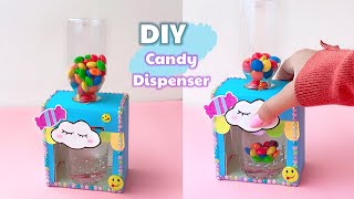 DIY Cute Chocolate Dispenser Machine | How to make Gumball Candy dispenser Machine at home