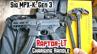 Sig MPX K Radian RAPTOR-LT Charging Handle 【Gun32】