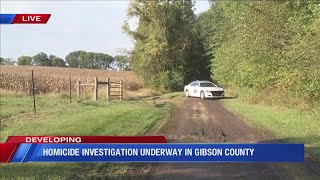 Gibson County Sheriff's deputies investigate apparent homicide