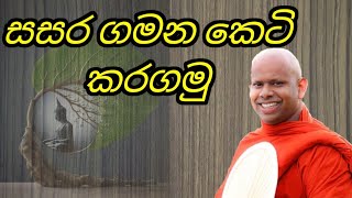 සසර ගමන කෙටි කරගමු...... / පූජ්‍ය වැලිමඩ සද්ධාසීල ස්වාමීන් වහන්සේ @-Asapuwa