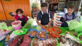 美金回來了 興達港王中皇 高雄興達港觀光魚市 海鮮拍賣 海鮮叫賣 直播 0831