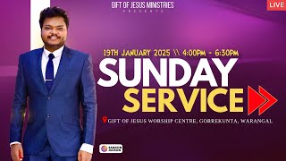 Sunday Service live  || January 19th - 2025 || Samson Judson