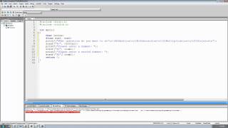 C Programming Tutorial-9 Making A Calculator.MP4