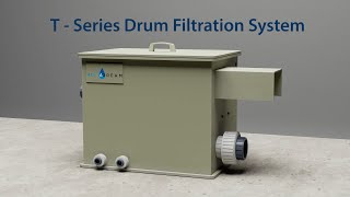 Ultimate T-Series Koi Pond Drum Filtration System | Superior Water Clarity \u0026 Maintenance Ease