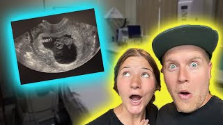 Is It Twins??? Ashley's First Ultrasound at 8 Weeks Pregnant!