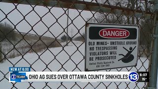 Ohio’s AG suing company over sinkholes under Ottawa County highway