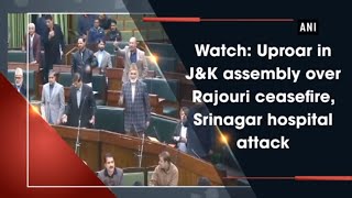 Watch: Uproar in J&K assembly over Rajouri ceasefire, Srinagar hospital attack