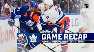 Islanders @ Maple Leafs 2/5 | NHL Highlights 2024