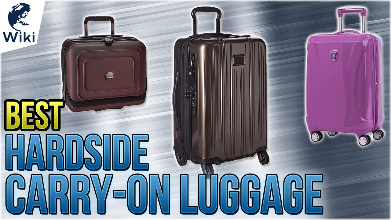 10 Best Hardside Carry-On Luggage 2018 - YouTube