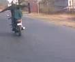 my bike stunt no hands